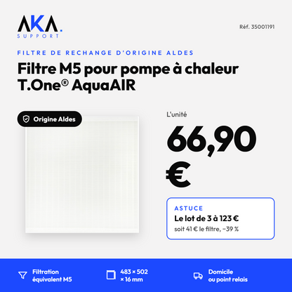 Filtre pour T.One® AIR
